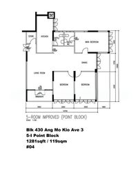 Blk 430 Chong Boon Heights (Ang Mo Kio), HDB 5 Rooms #562626301